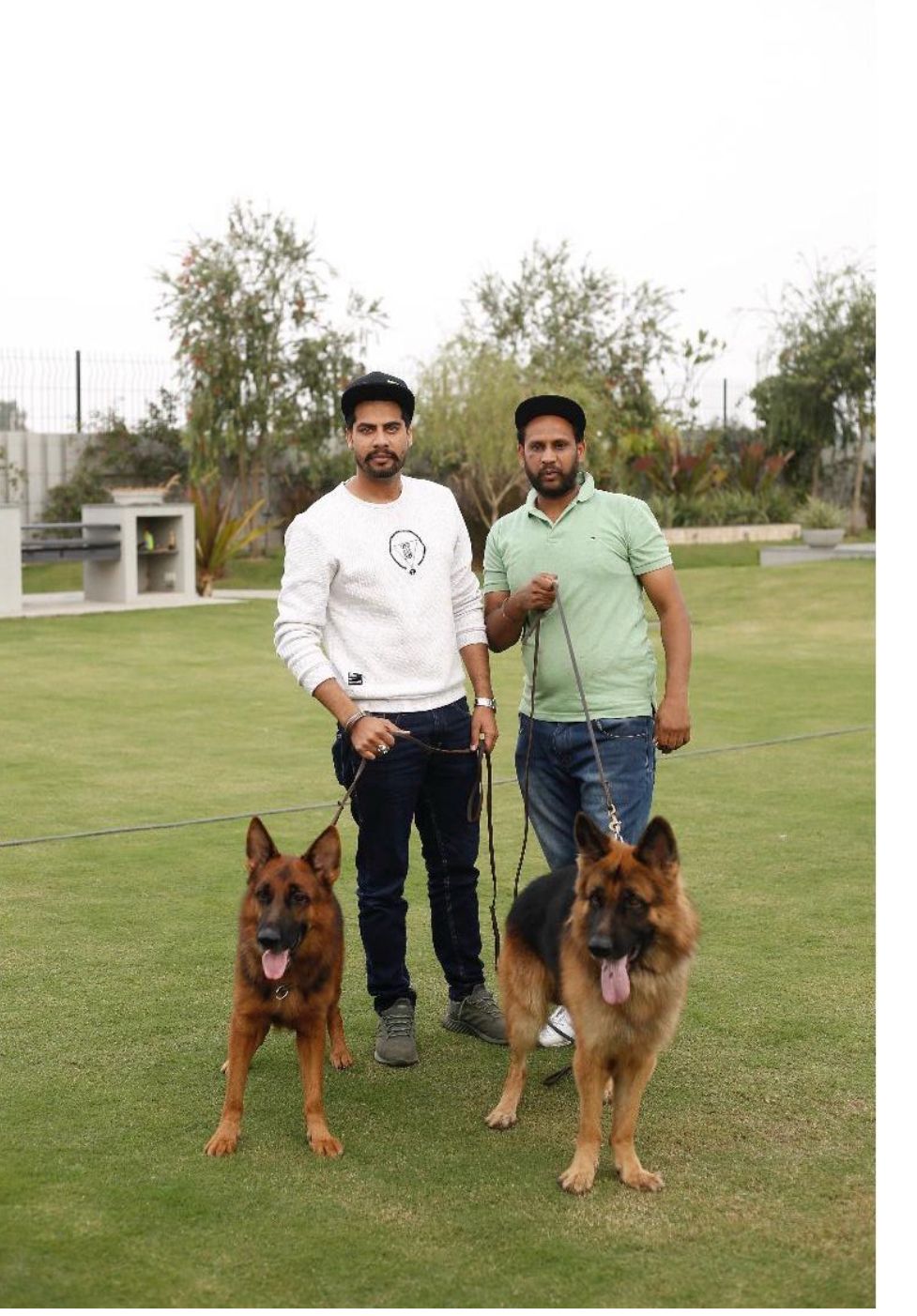 Customer with purebred puppy from Kharoud Kennel Fatehgarh Sahib