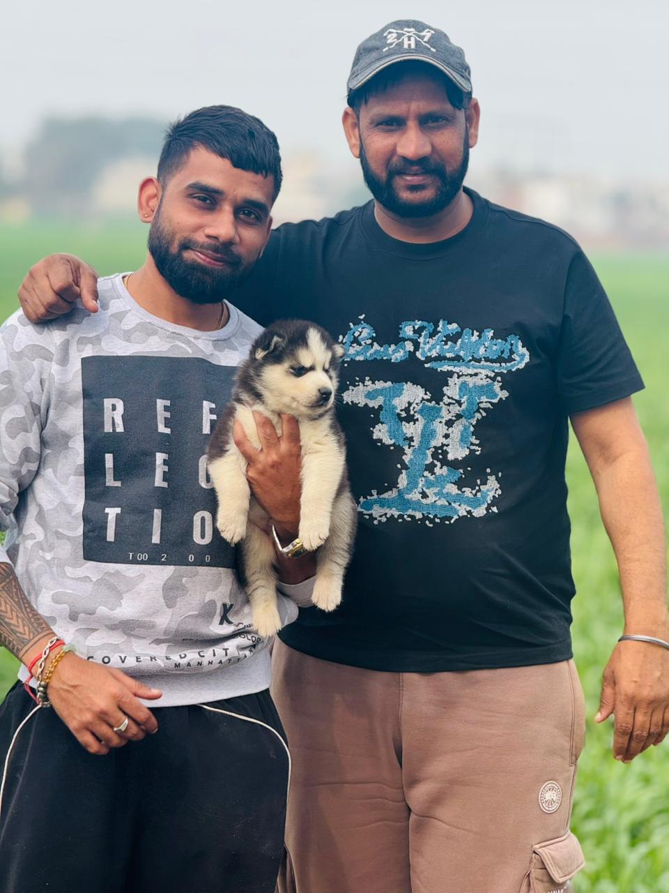 Puppy in loving home - Kharoud Kennel happy customer