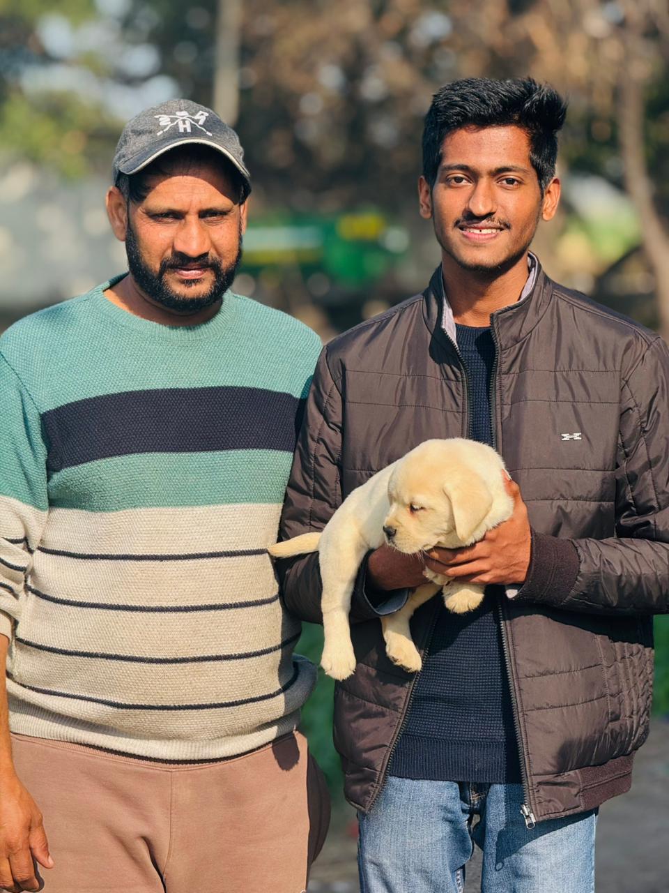 Puppy with new family - Kharoud Kennel dog breeder Punjab