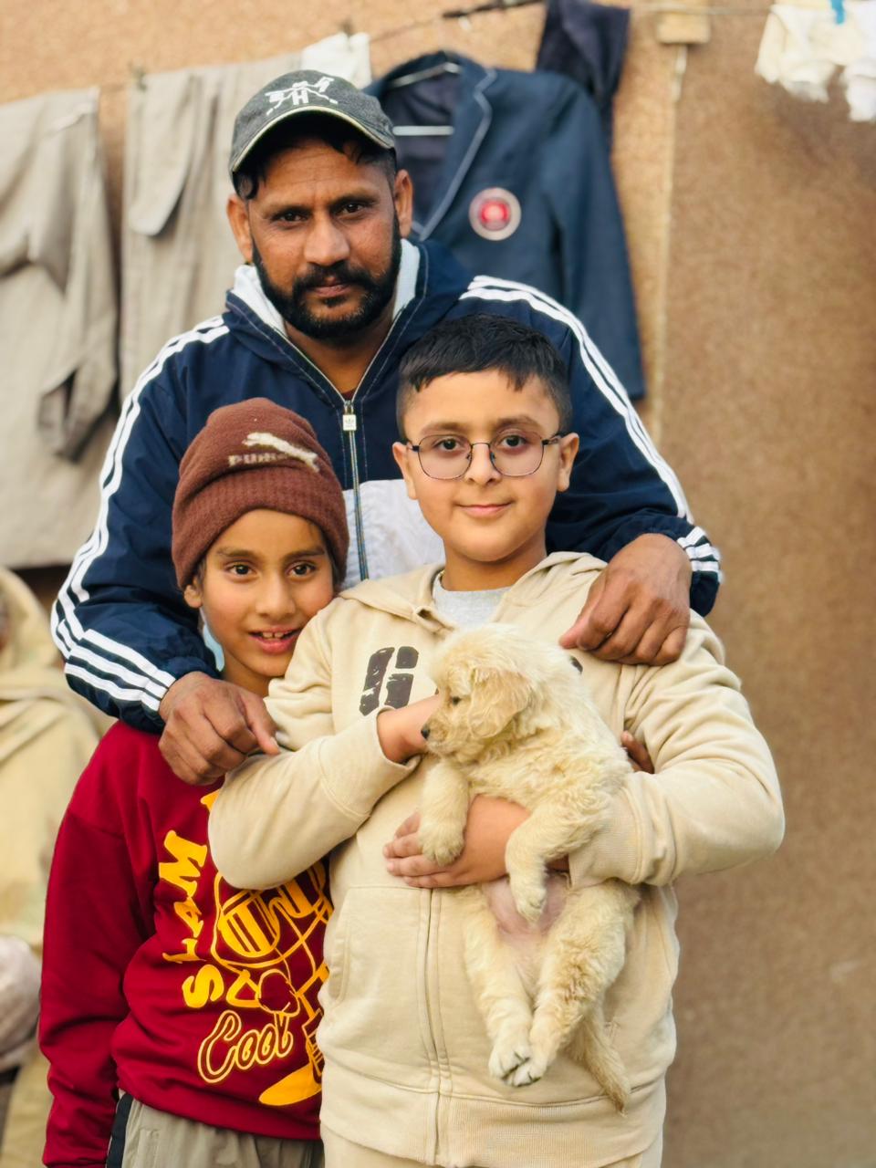 Recent puppy delivery in Ludhiana Punjab by Kharoud Kennel