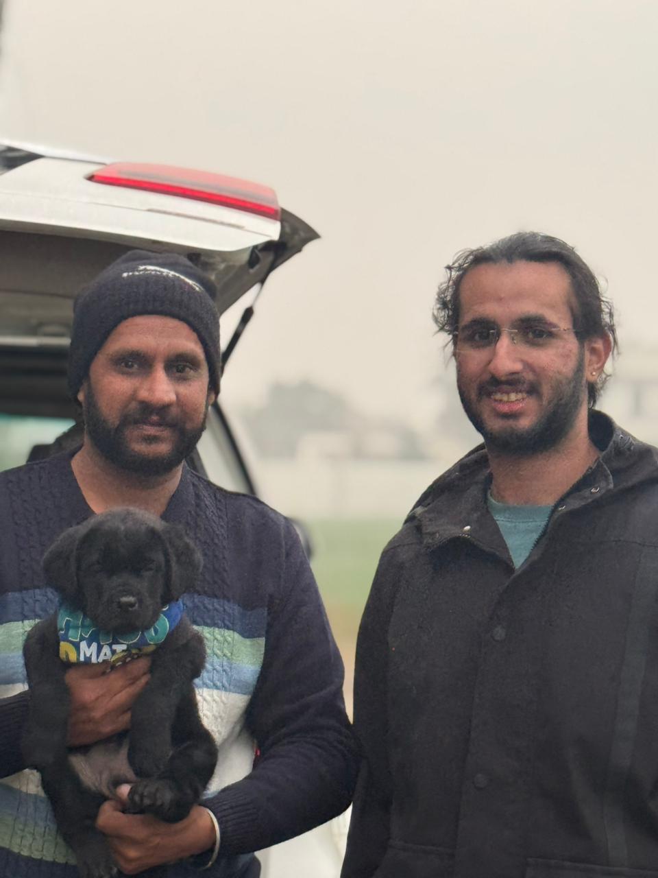 Adorable puppy delivered safely by Kharoud Kennel