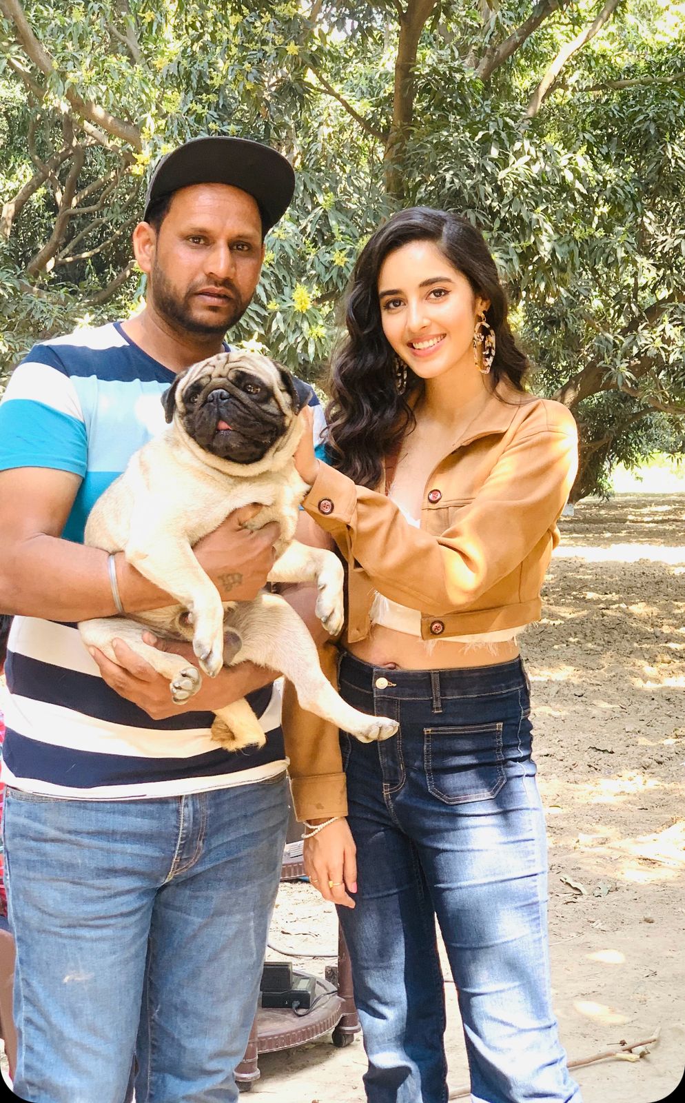 Happy puppy owner - Kharoud Kennel customer